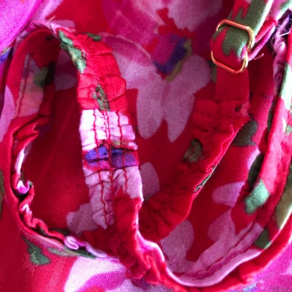 LoveShackFancy Finelli Bralette‎ in Mambo Red Sz L - NWT - Picture 9 of 10